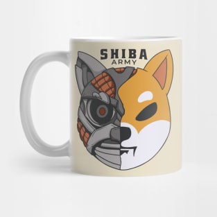 Shiba Dog Robot Crypto Mug